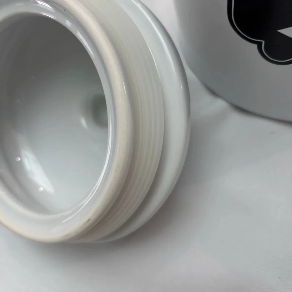 New Farmhouse Style “Delish” Cookie Jar White